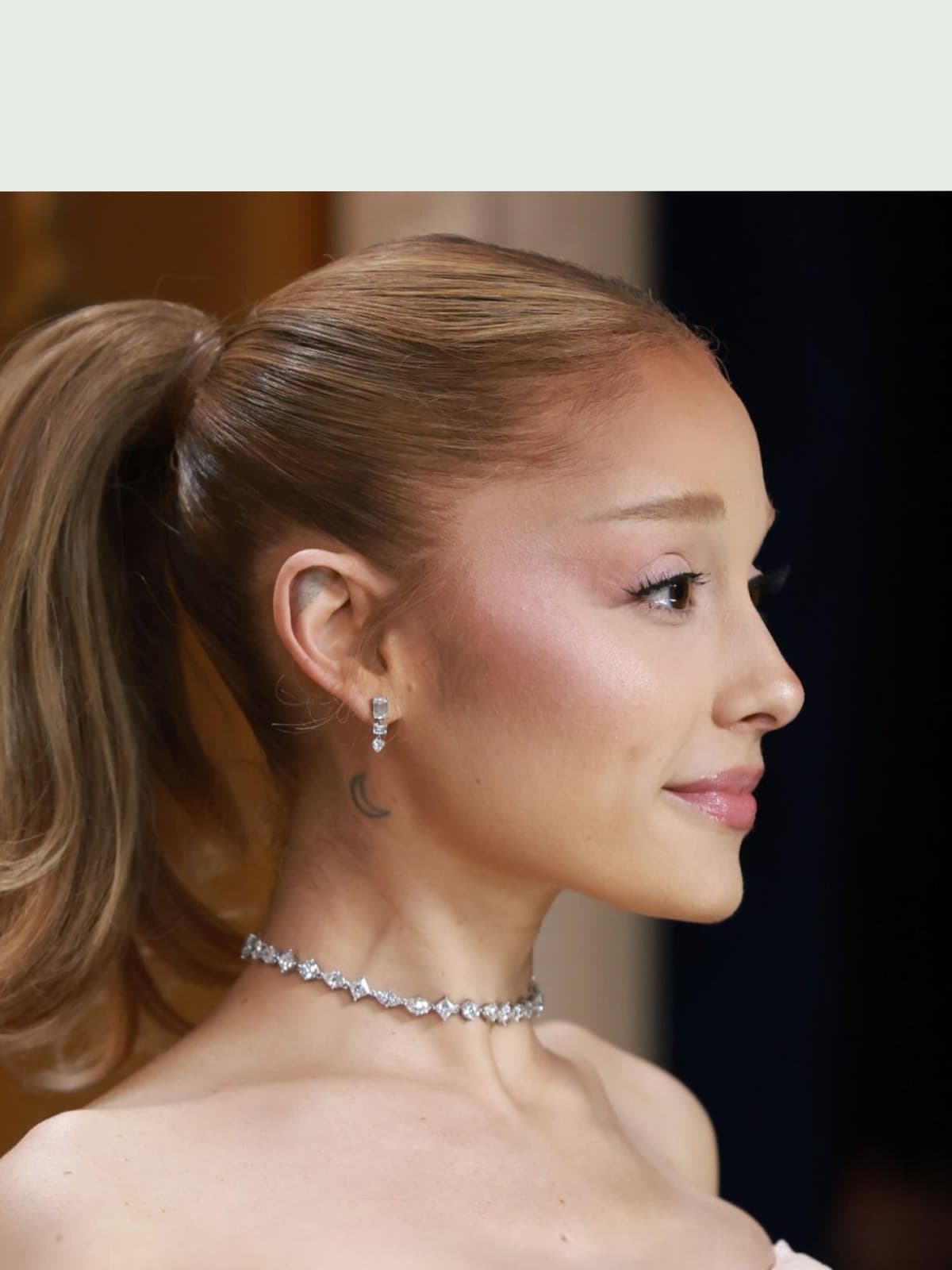 Ariana Grande side portrait