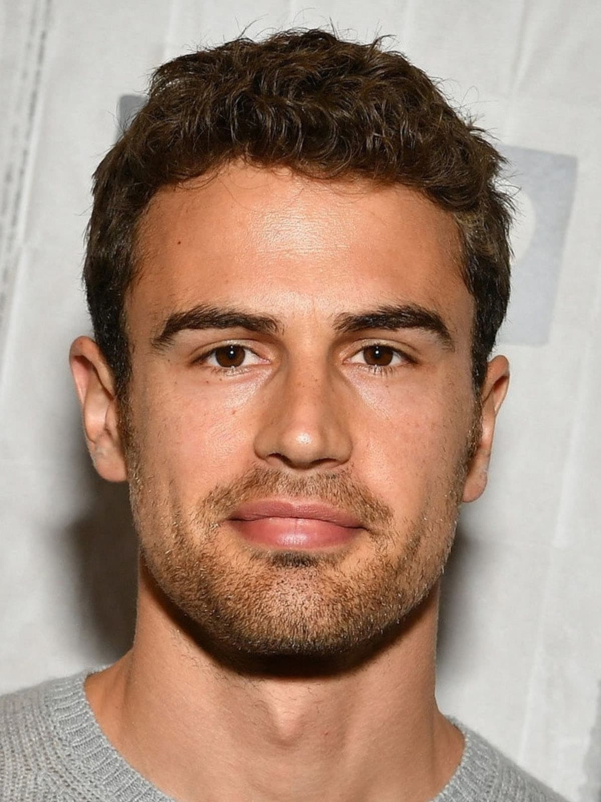 Theo James front portrait