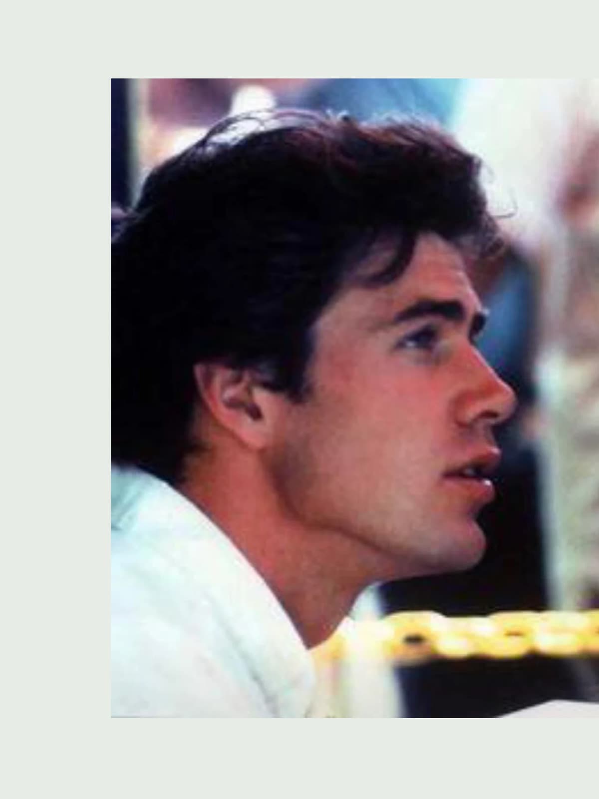 Jon-Erik Hexum side portrait