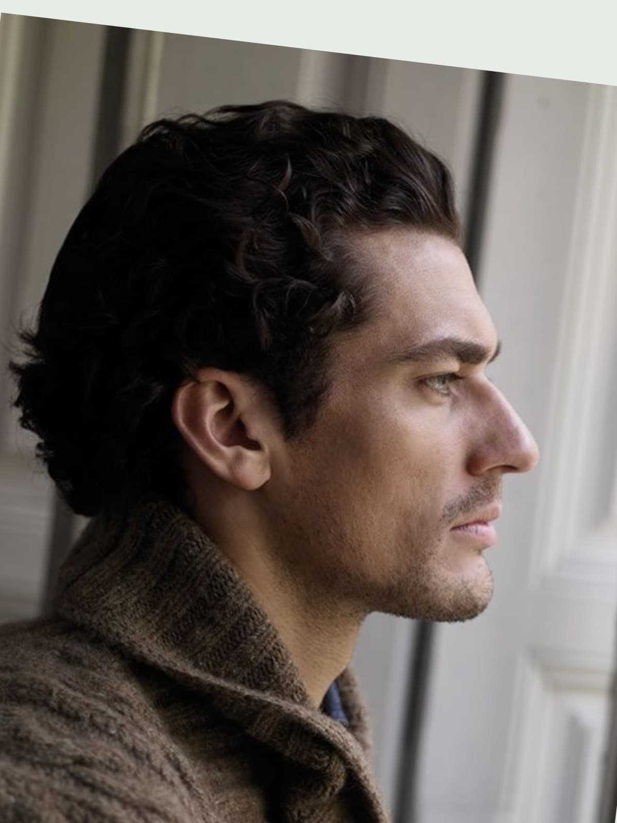 David Gandy side portrait
