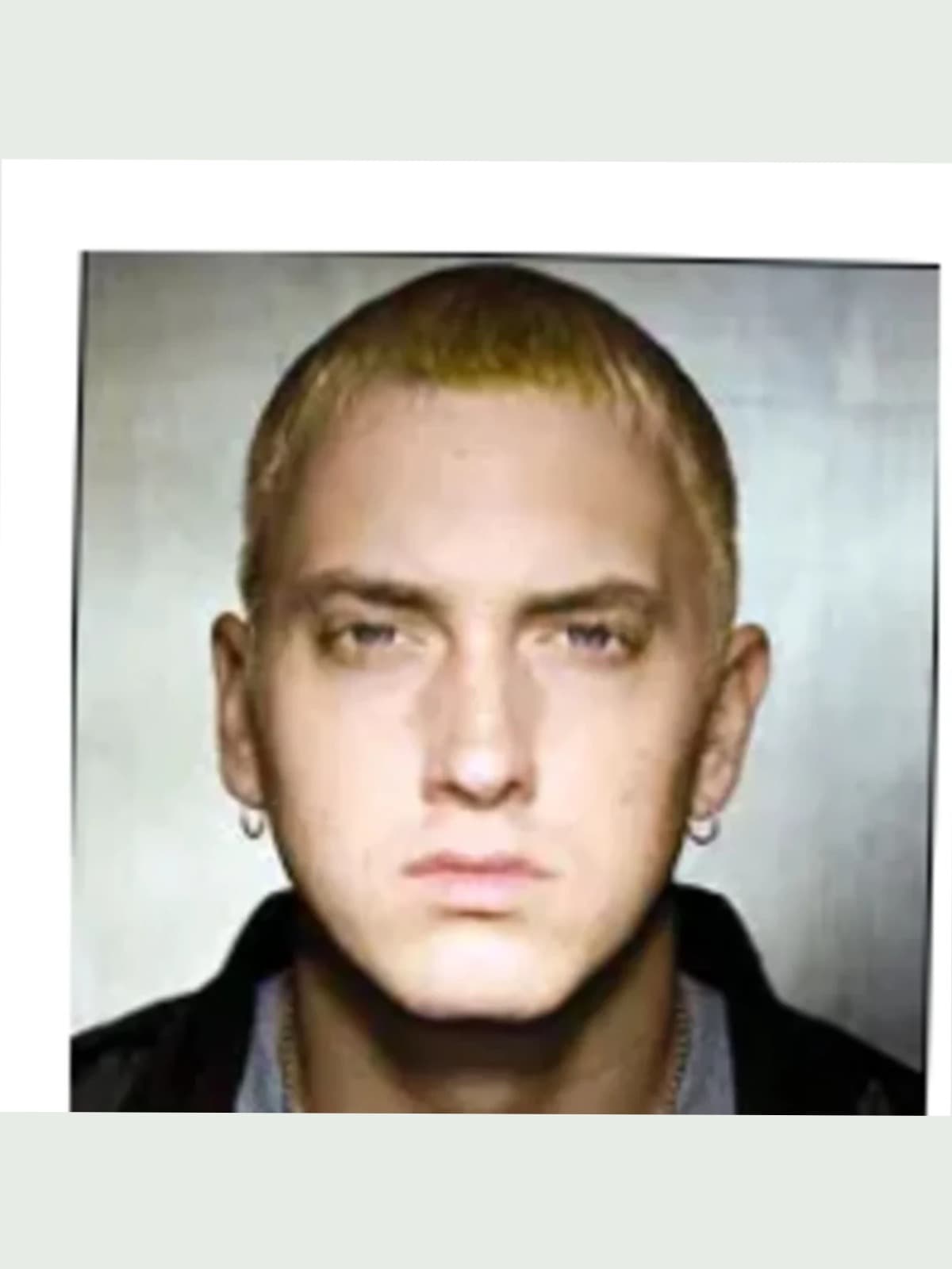 Eminem front portrait