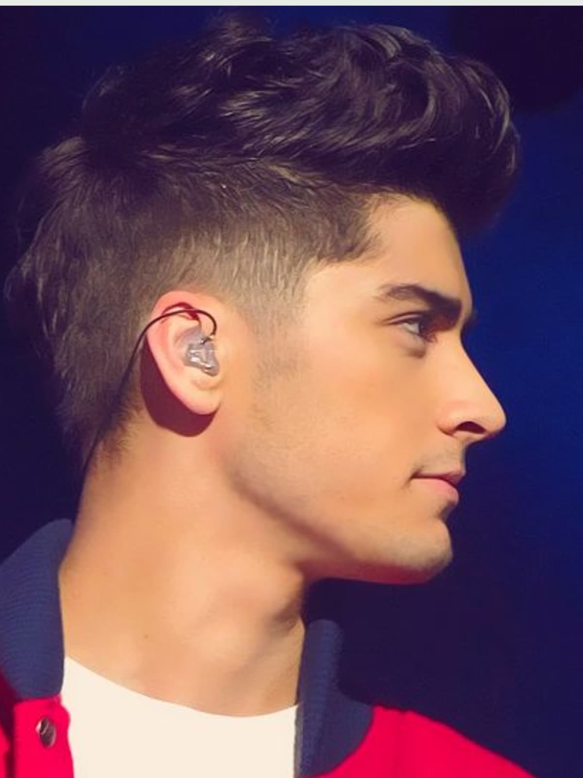 Zayn Malik side portrait