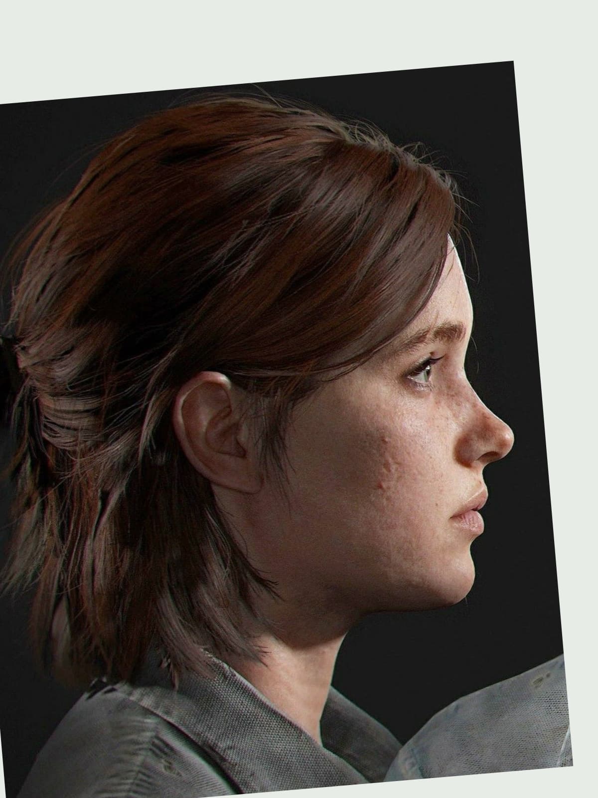 Ellie Williams (The Last of Us) side portrait